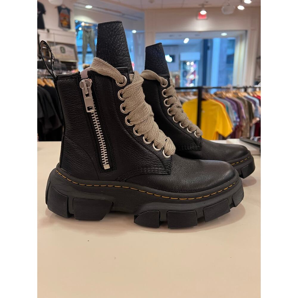 Dr. Martens Rick Owens 1460 DMXL Jumbo Lace Zip Boot Size Men's 7